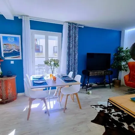 Le Clavel Superbe Deco, Centre Historique, Climatise, Parking A Proximite * Sète