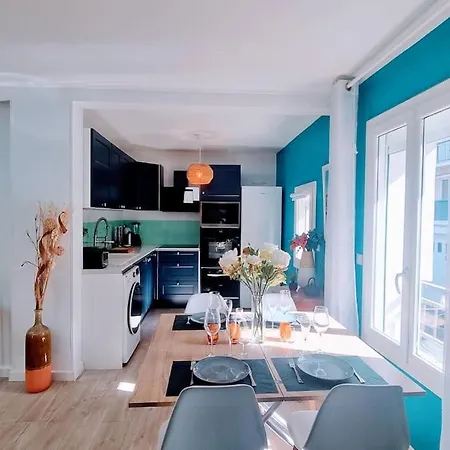 Le Clavel Superbe Deco, Centre Historique, Climatise, Parking A Proximite Sète