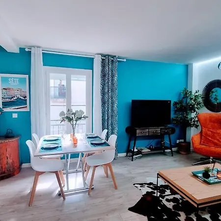Le Clavel Superbe Deco, Centre Historique, Climatise, Parking A Proximite * Sete