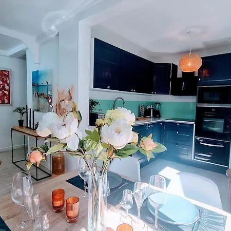 Le Clavel Superbe Deco, Centre Historique, Climatise, Parking A Proximite Sete