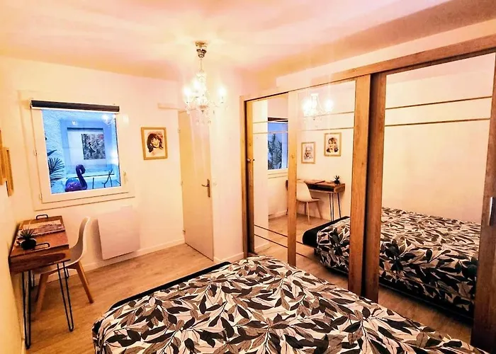 Le Clavel Superbe Deco, Centre Historique, Climatise, Parking A Proximite Διαμέρισμα *